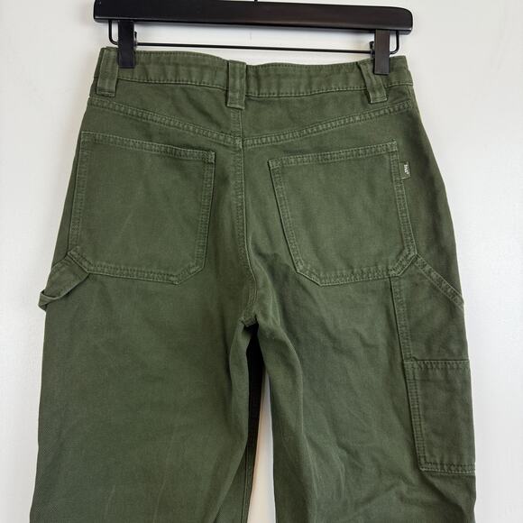 TNA Aritzia Greenwich Carpenter Pants Green Straight Leg 29” - 0 - Picture 5 of 10